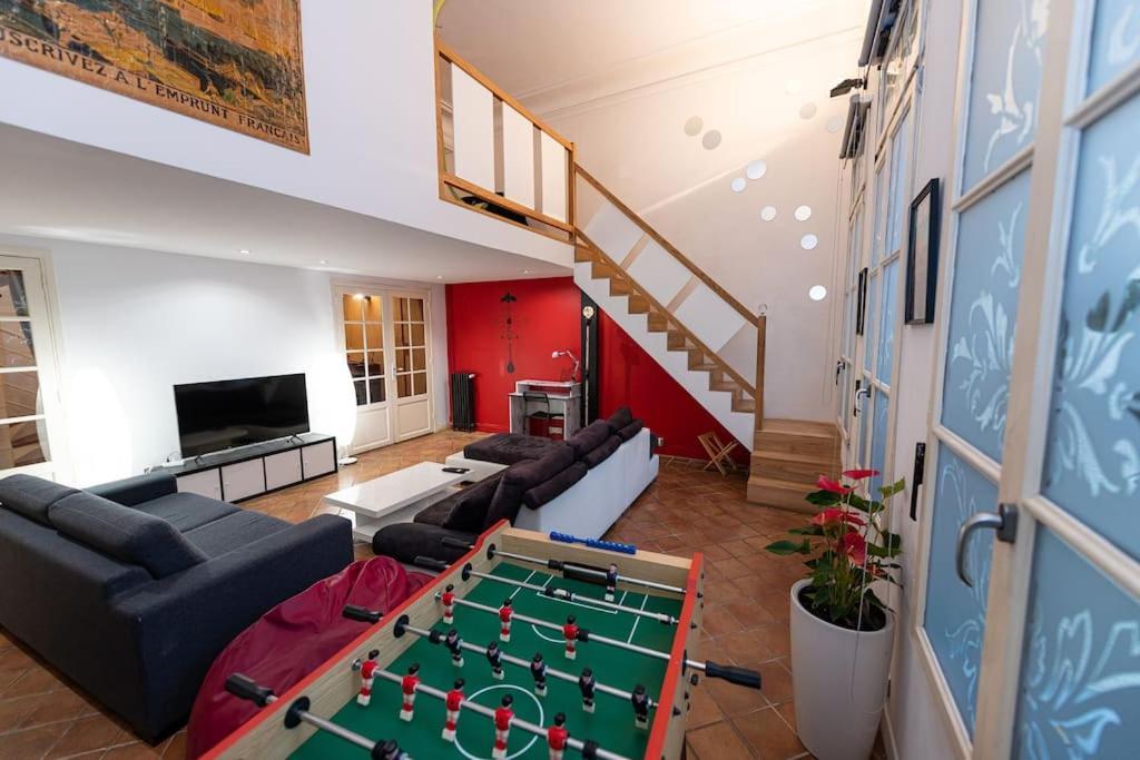 Anna-Maria : Grand Appartement 10 Personnes+Parking Prive -Actif+ Location- 马赛 外观 照片